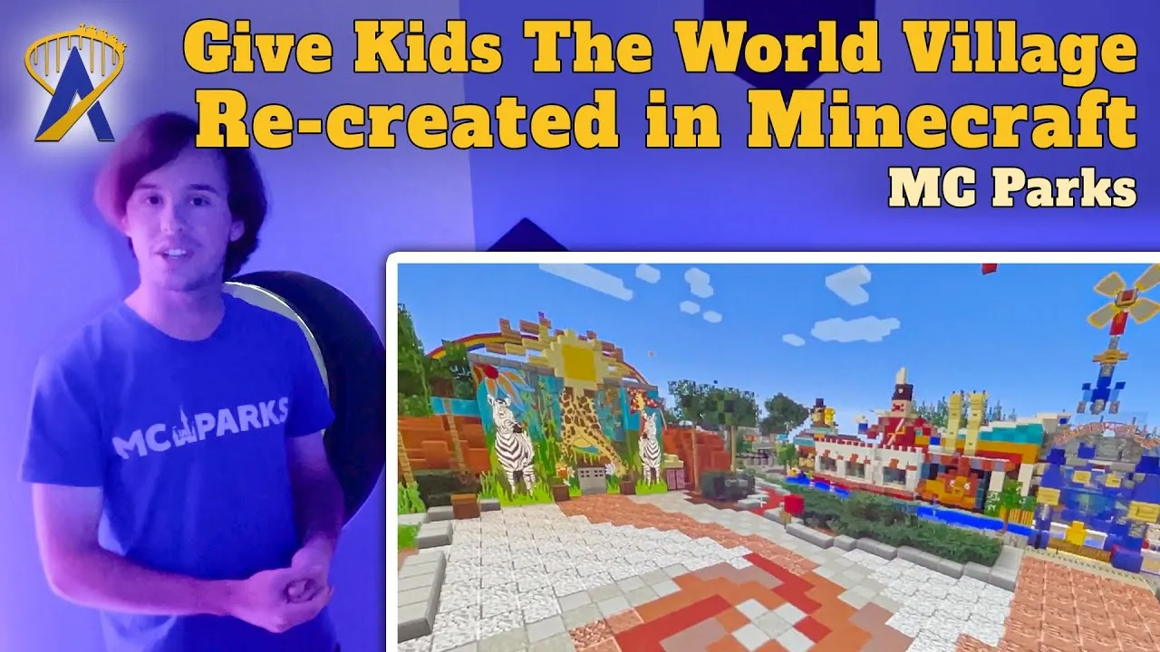 Attractions Magazine video thumbnail showing the MCParks recreation of Give Kids The World Village beside the real Village